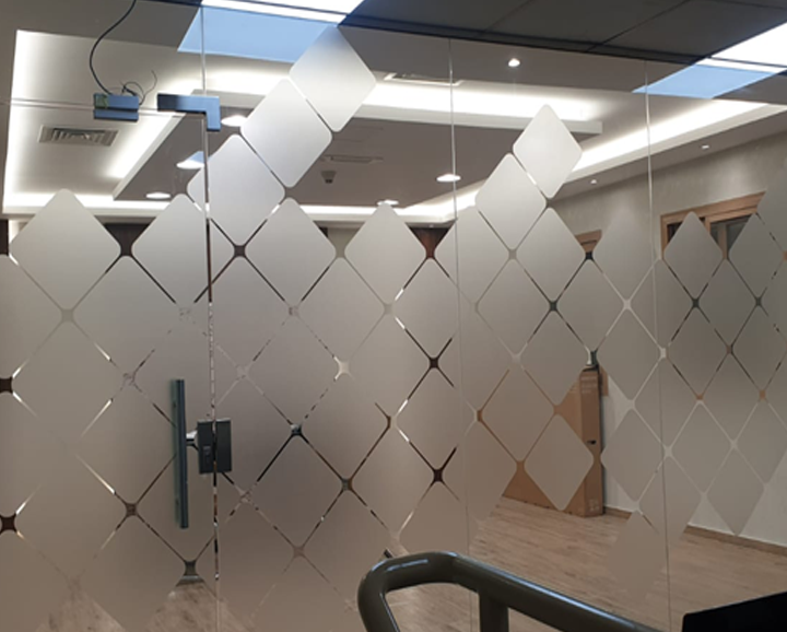 Custom Design Frosted Sticker